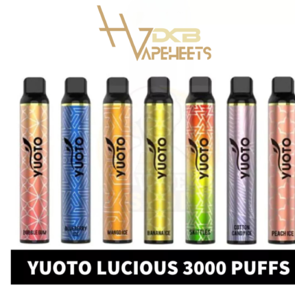 Youto Lucious 3000 puffs Disposable Vape in vape shop uae