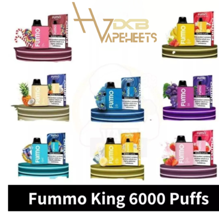 Fummo King 6000 Puffs 2% nicotine Rechargeable Disposable Vape